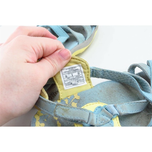 Merrell Toddler Girls 10 Medium‎ Blue Sport Leather - Picture 6 of 8